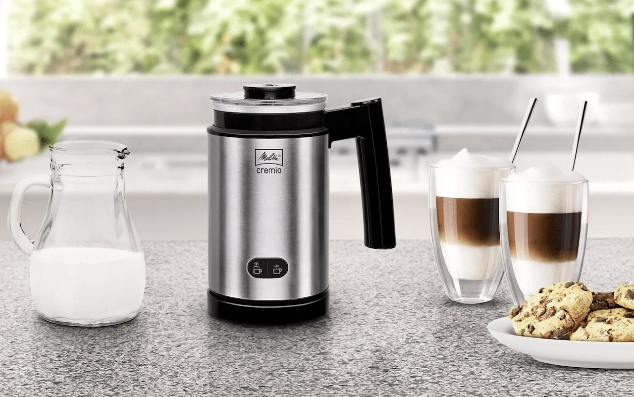 Un mousseur à lait de la marque Melitta.