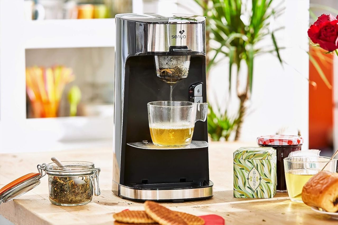 Une machine à thé de la marque Senya.