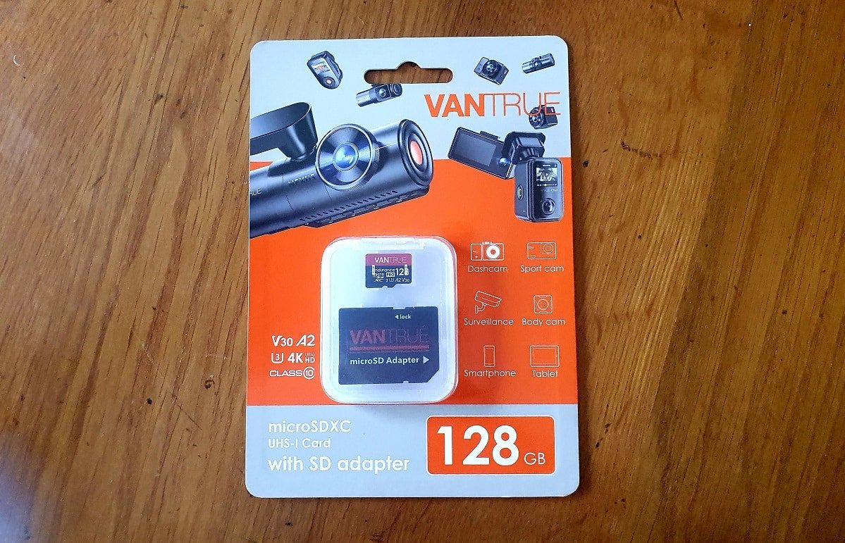Carte MicroSD pour Dashcam Vantrue E360 ACE